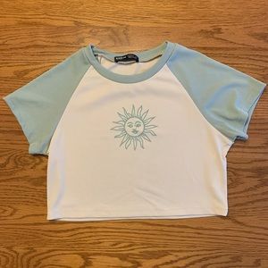 Sun crop top